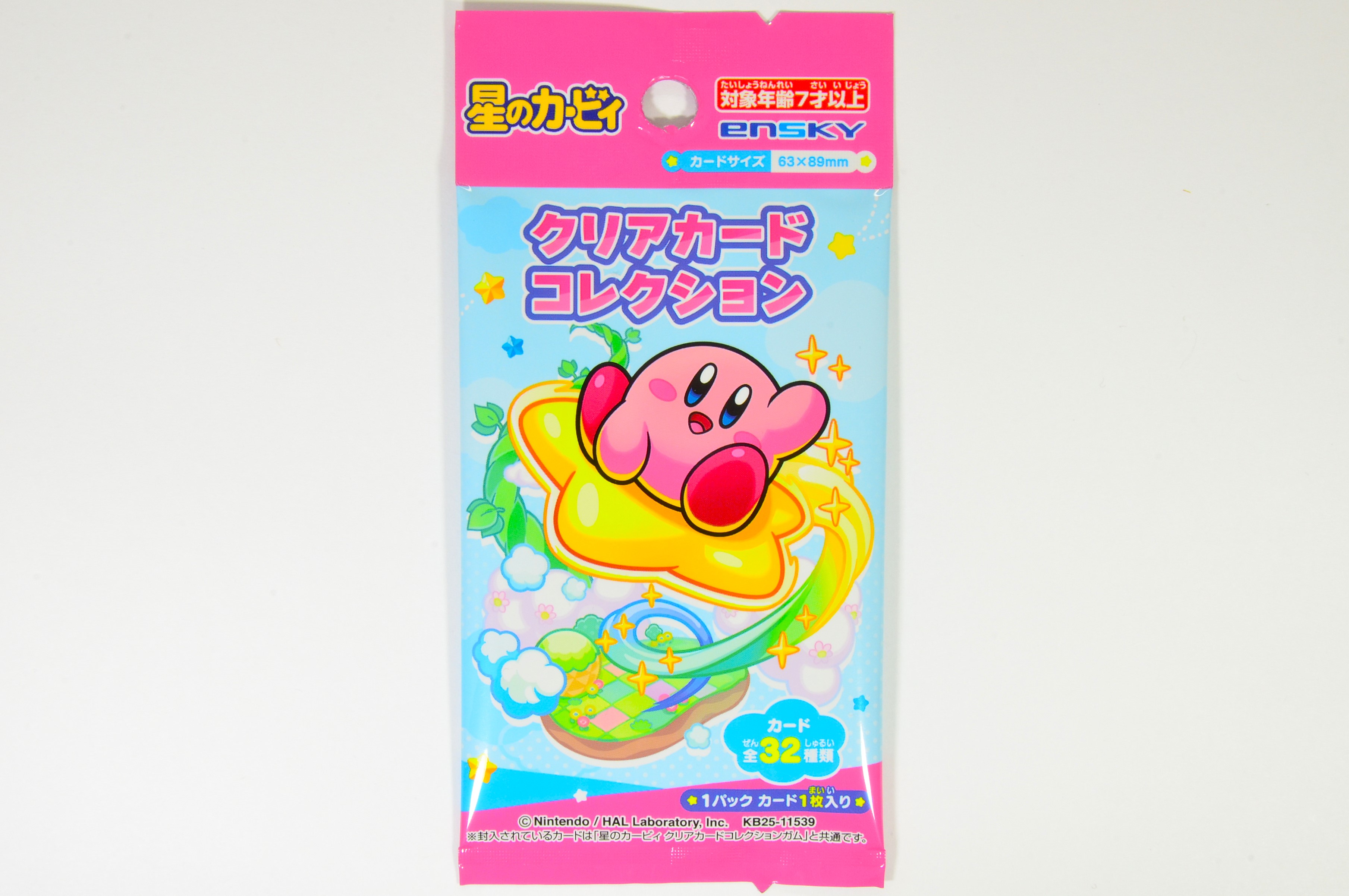 ENSKY Kirby's Dream Land Clear Card Collection Genuine