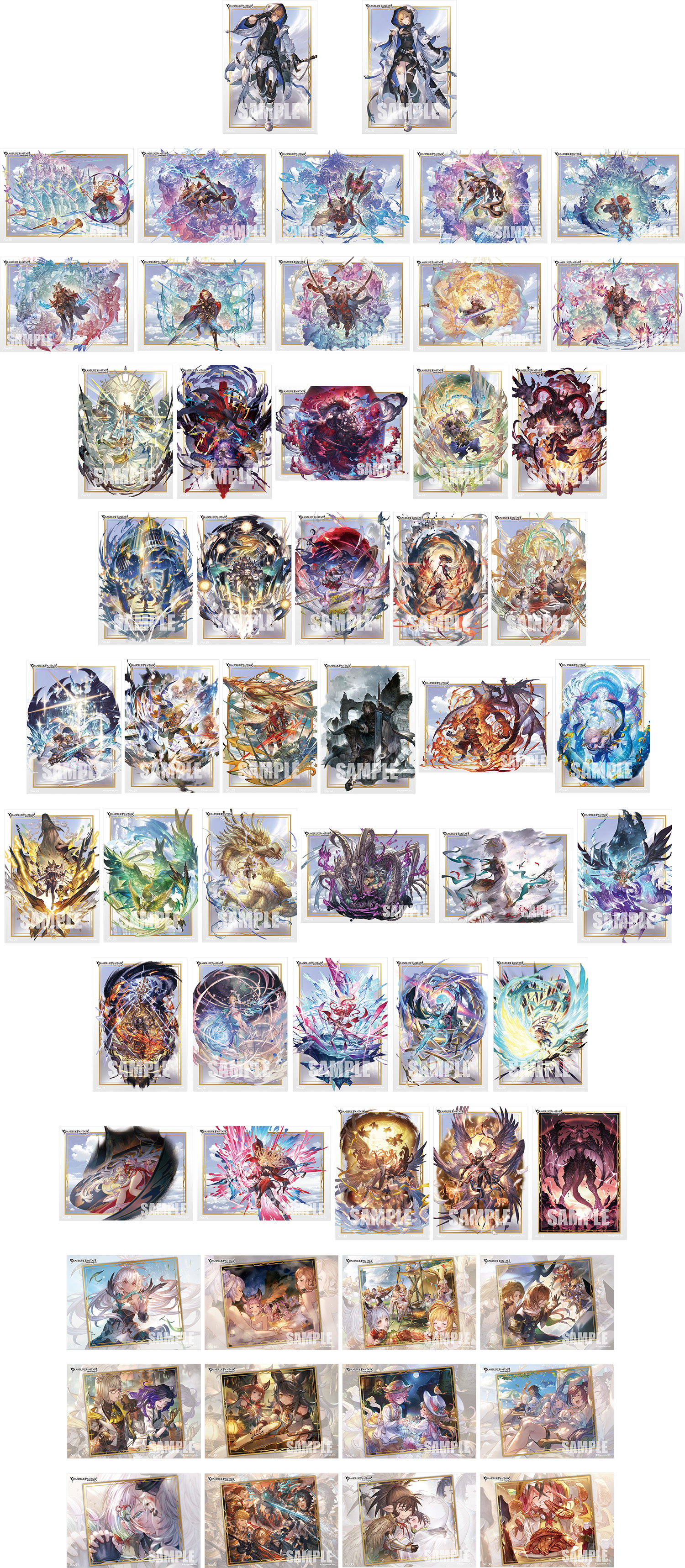 BUSHIROAD GRANBLUE FANTASY Vol.1 Trading Card Collection Clear