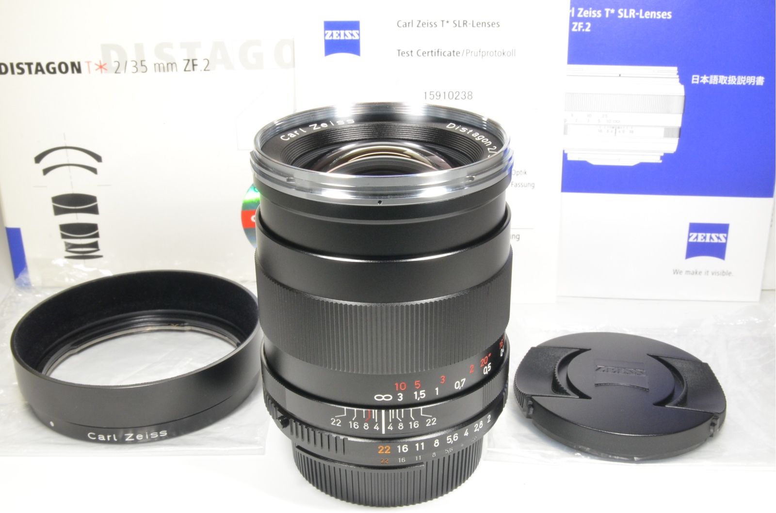Carl Zeiss Distagon T* 35mm F2 ZF.2 for Nikon from Japan | SuperB JAPAN