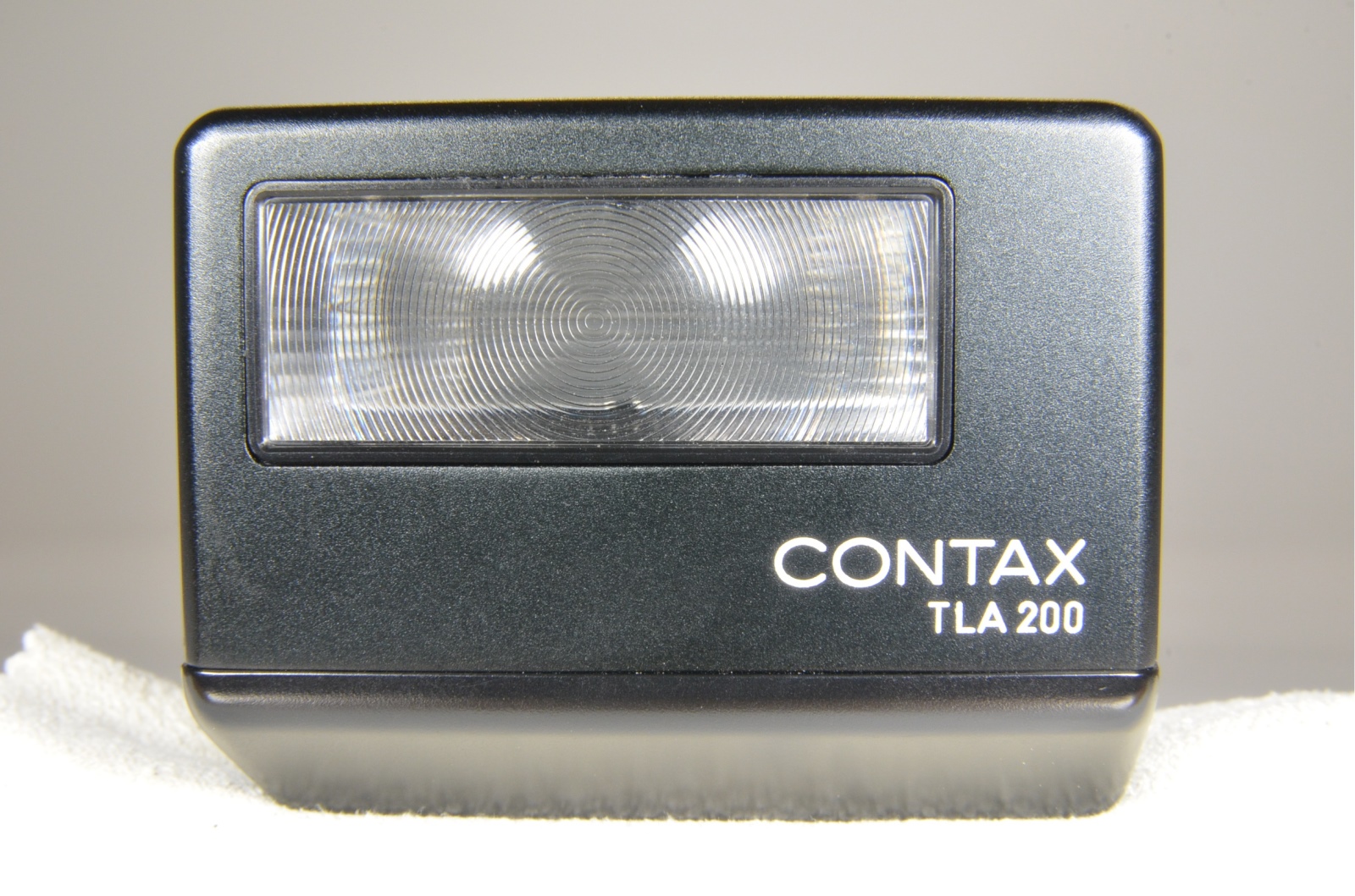 CONTAX Flash TLA200 Black in Boxed for G1 G2 #a0748 – SuperB JAPAN 