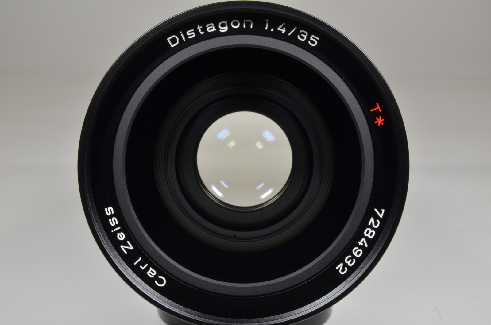 TOP neuwertig mit Box Contax Carl Zeiss Distagon 35mm f1.4 T MMJ Lens aus Japan 