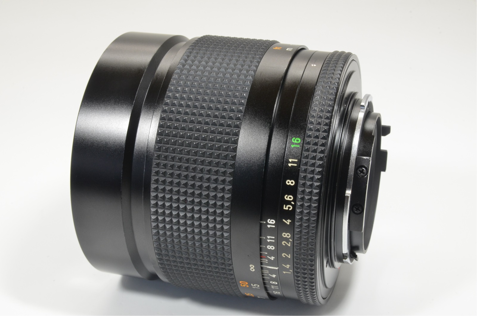 CONTAX Carl Zeiss Planar 85mm f1.4 MMG West Germany w/ Lens Hood 