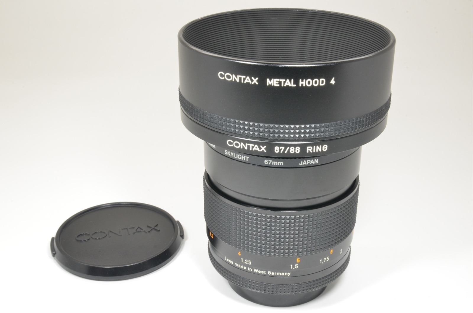 上質で快適 CONTAX Specs. Carl Zeiss Zeiss 1.4 Planar 85mm F1.4 f/ MMJ - www