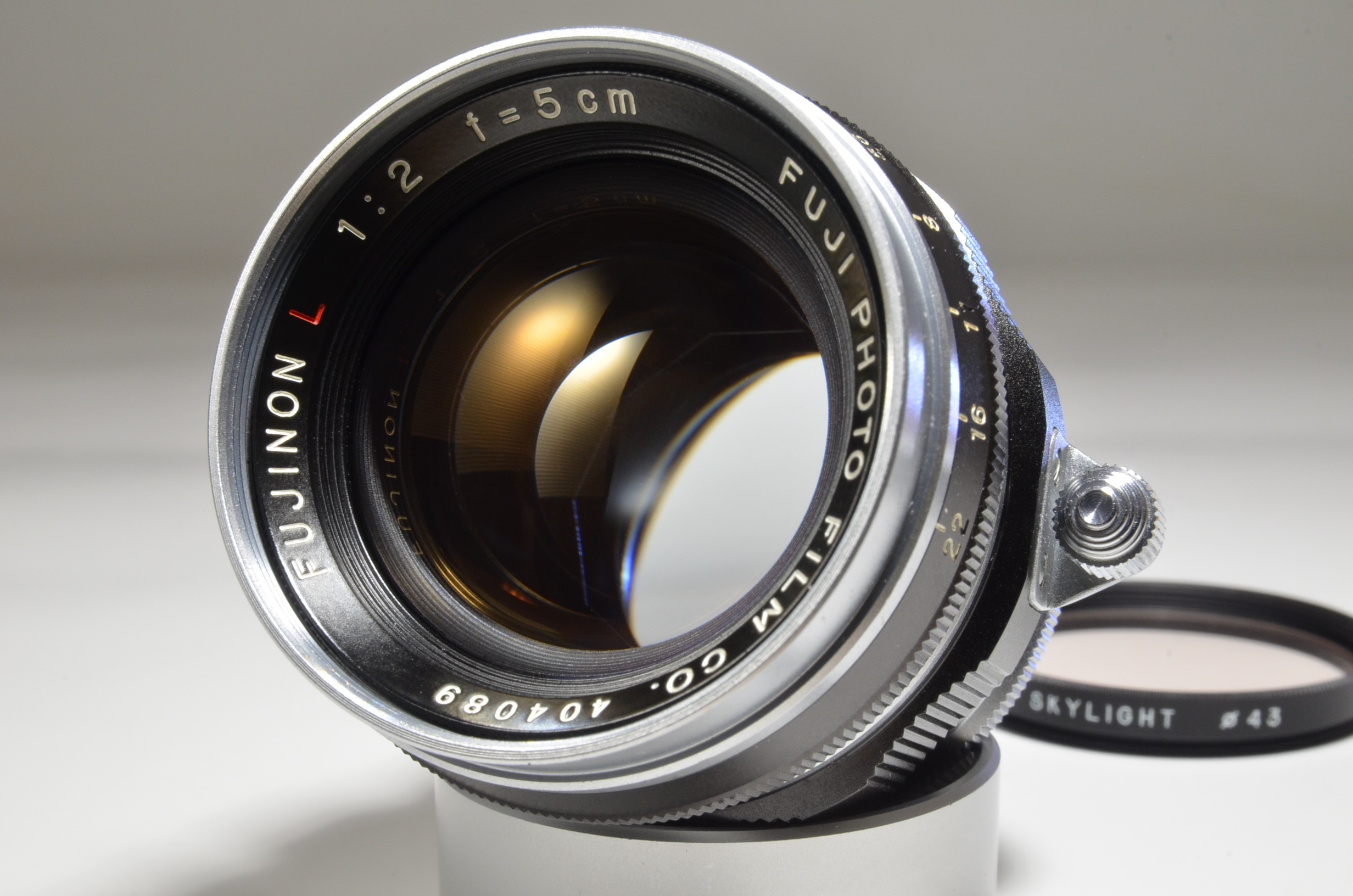 Fuji FUJINON 50mm 5cm f2 L Lens for Leica M39 L39 LTM #a0390
