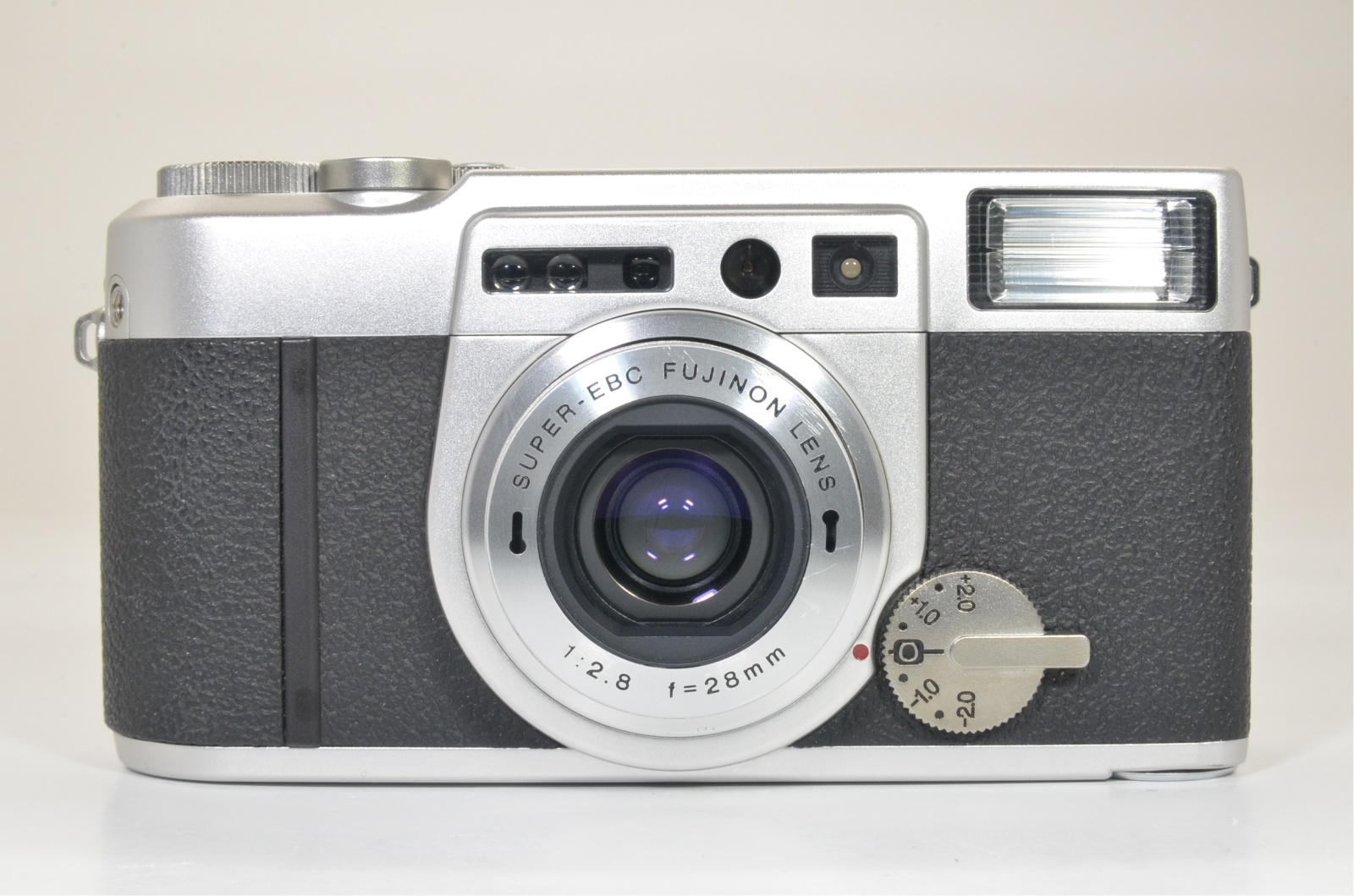 Fuji Fujifilm KLASSE W Silver 28mm film camera from Japan Shooting Tested SuperB JAPAN CAMERA