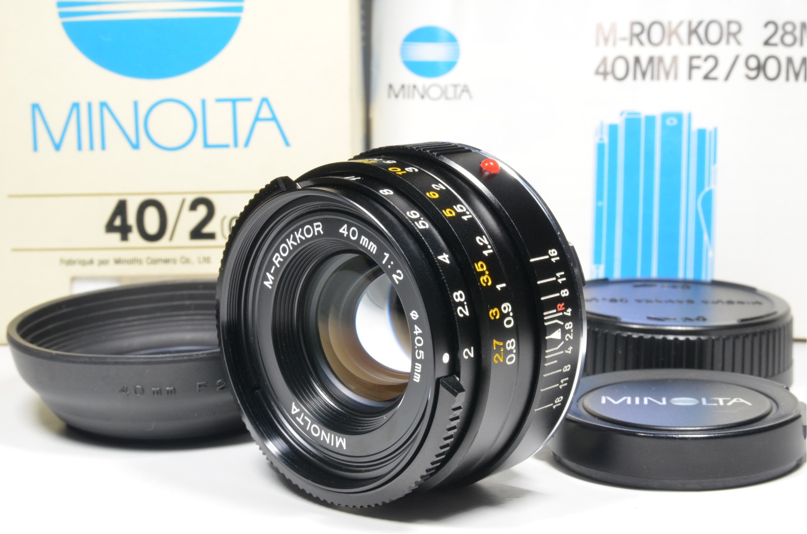 ミノルタ M-ROKKOR 40mm f2 レンズ(CLE version) www.eva.gov.co
