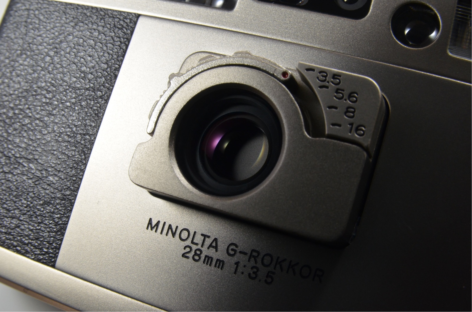 MINOLTA TC-1 Point & Shoot 35mm Film Camera 28mm f3.5 #a0861 