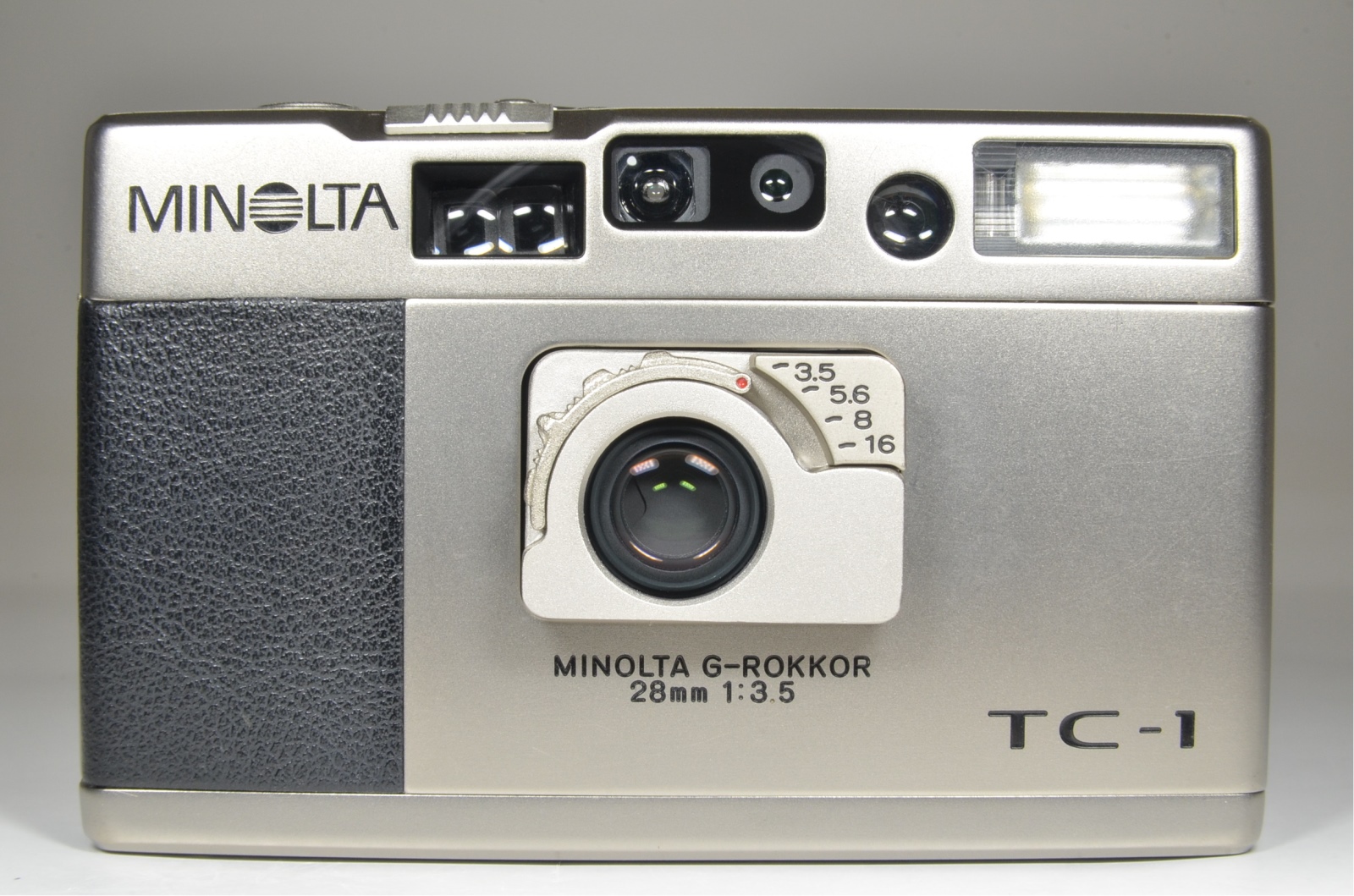MINOLTA TC-1 Point & Shoot 35mm Film Camera 28mm f3.5 #a1030 