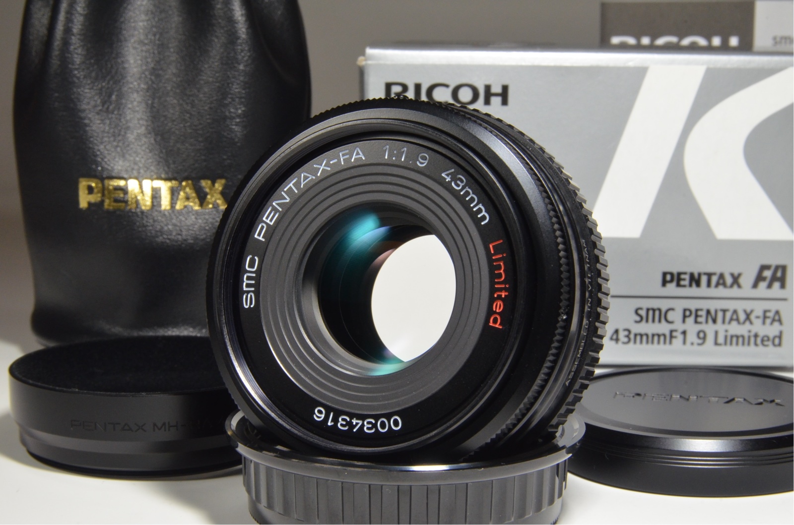 PENTAX SMC FA 43mm F1.9 Silver Limited Lens #a0575 – SuperB JAPAN