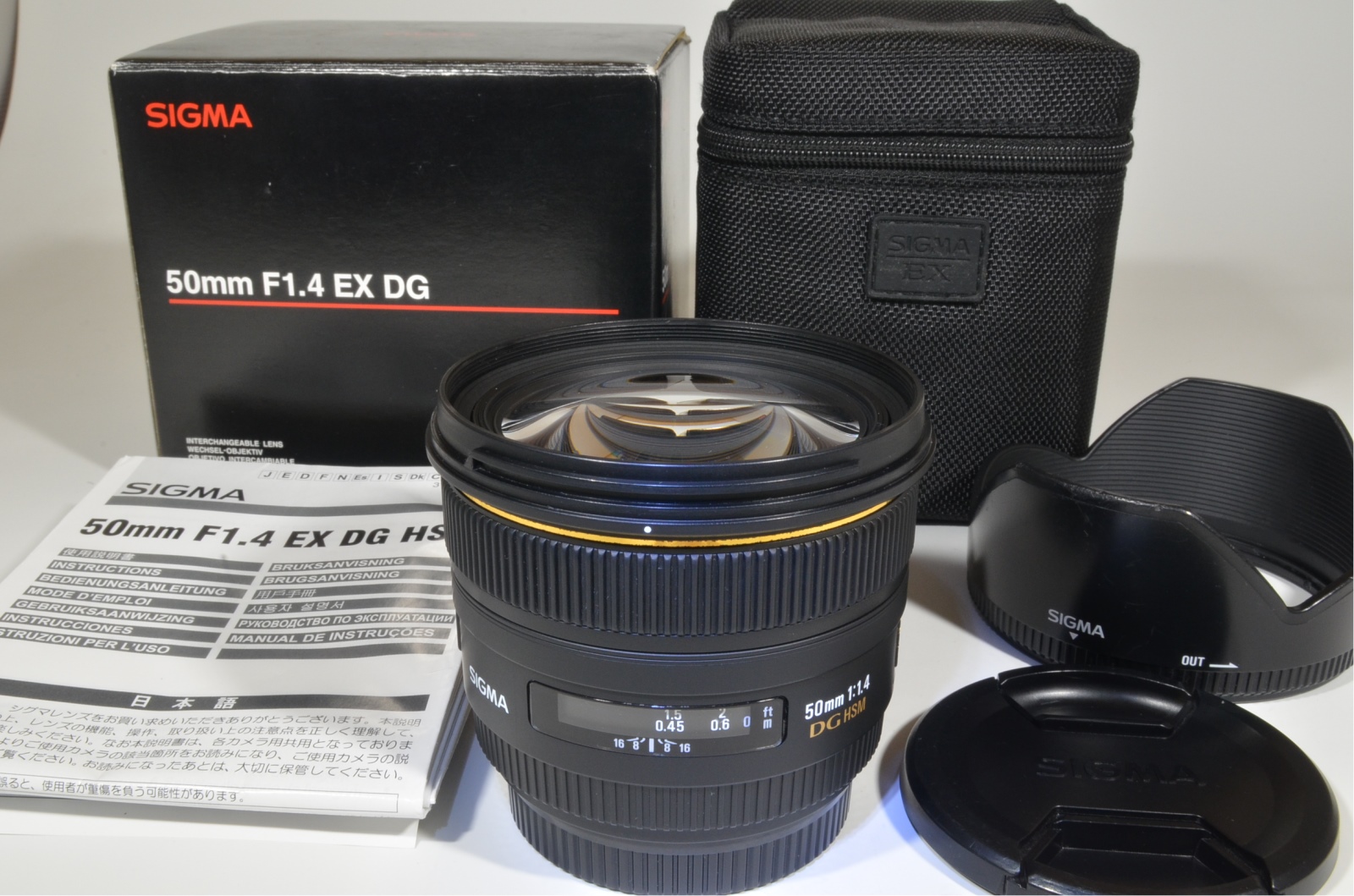 SIGMA 50mm F1.4 EX DG HSM for Nikon #a0115 – SuperB JAPAN CAMERA