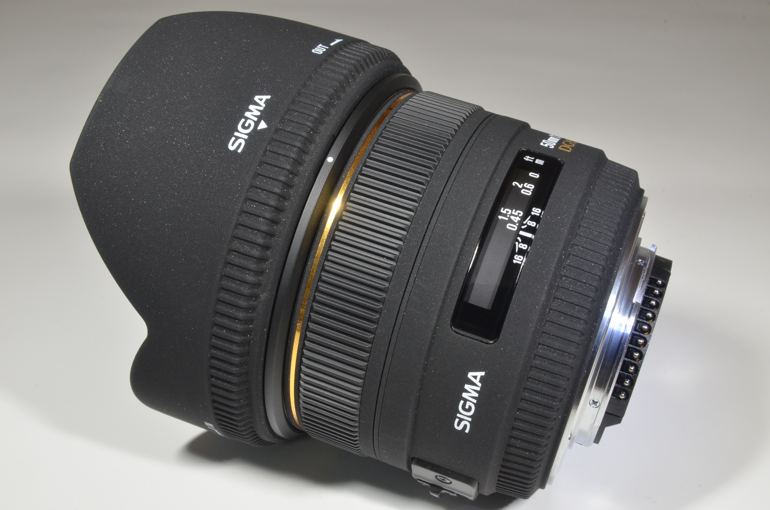 Sigma 50mm F14 Ex Dg Hsm For Nikon A0257 Superb Japan Camera