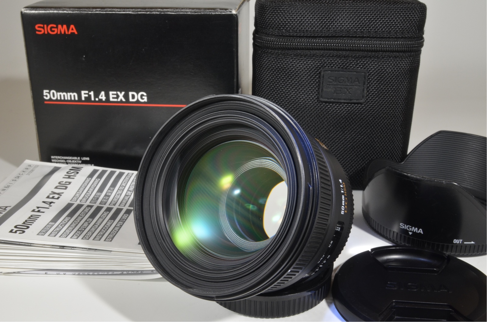 Sigma 50mm F1 4 Ex Dg Hsm For Nikon A0115 Superb Japan Camera Sigma 50mm F1 4 Ex Dg Hsm For Nikon A0115 Superb Japan Camera