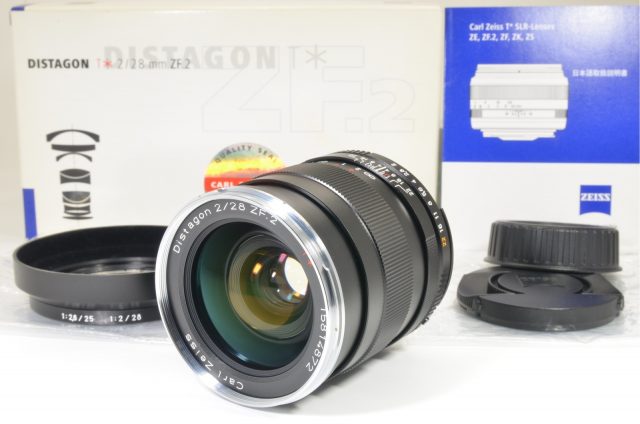 Carl Zeiss Distagon T* 28mm F2 ZF.2 Lens for Nikon in Boxed from